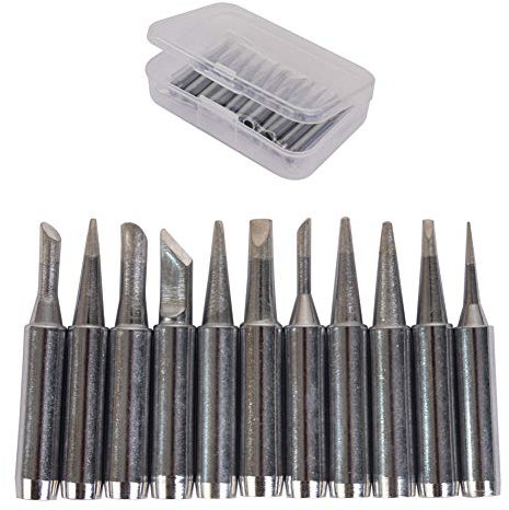 Baitaihem 11pcs Solder Soldering Iron Tip for Hakko Station 900M 933 907 936