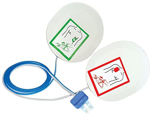 Gima 33586 Placche Compatibili per Defibrillatori, Esaote, Schiller
