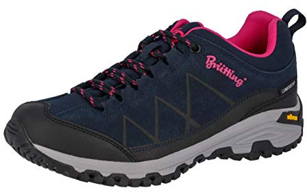 Brütting Kansas, Scarpe da Arrampicata, Donna, Blu Marine/Rosa, 39 EU