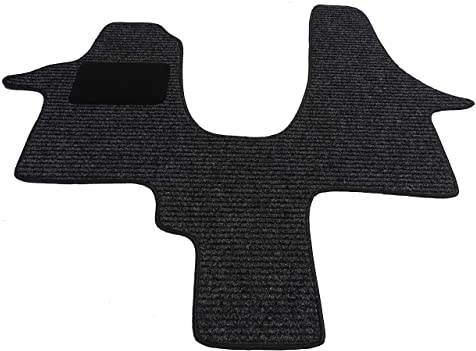 MERTEX Automatte Autoteppich Robust anthrazit meliert 44251-R-A (anthrazit, Fahrerhausteppich)