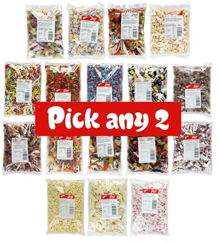 Sweetshop Wholesale Retro Sweets 3kg Bags - Pick Any 2