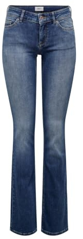Only Onlblush LW Flared DNM Rea1303 Noos - Jeans - évasé - Femme