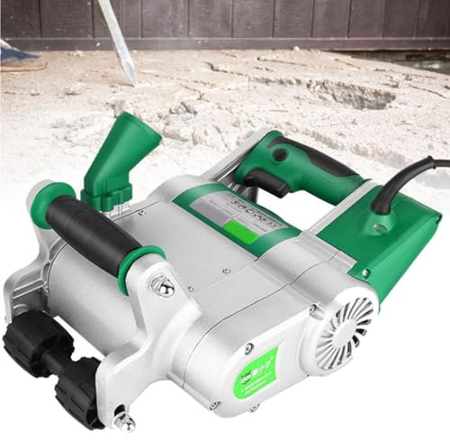 Machine de découpe de rainure murale, machine de découpe électrique 1100 W, machine de découpe de mur de brique électrique portative, chasseur de mur de sol électrique, travail des métaux,35mm