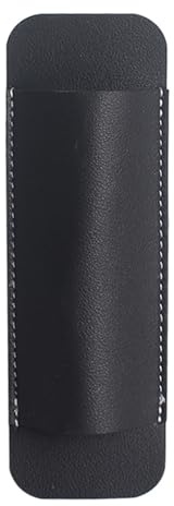 Practical Cutter Sheath Case Leather Holder Leather Texture for Cooking Lovers Travel Protector