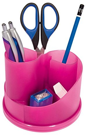 Wedo 245258509 Butler Frosty (rund, 6 Fächer) pink