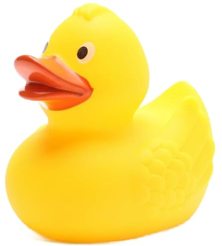 Duckshop I Badeente Norbert I Quietscheente I L: 9 cm I Quietscheentchen I Geschenk für Fans von Klassikern I Präsent Sammler