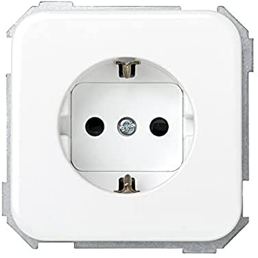 Simon 31432-60 toma de corriente Tipo F Blanco