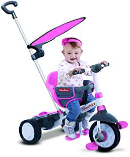 Fisher-Price Fp3250233 - Triciclo Charm Plus, 3 in 1, Colore: Rosa