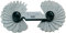 VOGEL 472115 - Juego galgas para radios - INOX - 17 láminas