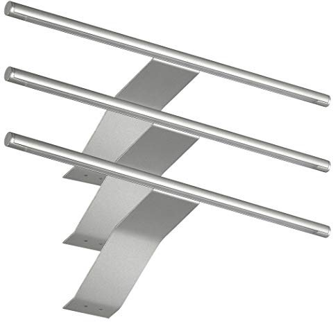 SEBSON® Luci per armadio LED, apparecchio a plafone con interruttore e spina, lampada da armadio, bianco caldo 3000K, 3x 3,5W, 3x 230lm, Set di 3