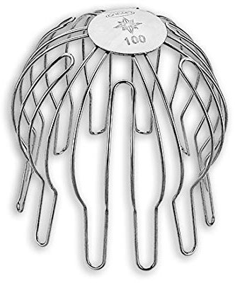 Dachrinne Drainstrainer 100 mm Edelstahl verzinkt Stahlblechkonstruktion mit sicherem Sitz