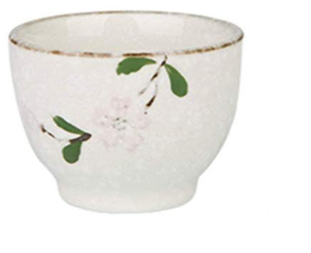 SLRMKK Ensembles de saké Japonais Fleur de Cerisier Tasse à saké Pot de saké en céramique Thanksgiving Emballage Cadeau de noël 3 pièces