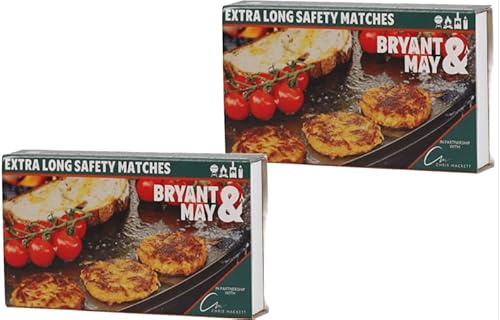 Bryant and May Extra Long Safety Matches (Pack of 2 )