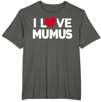 Ich liebe Mumus Erotische Scherzartikel Pussy Vagina T-Shirt
