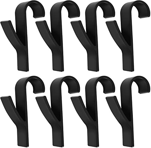 Ganci per Termoarredo Bagno, 8 Pezzi Gancio per Radiatore in Plastica, Appendi Accappatoio Bagno, Gancio per Scaldasalviette, Gancio Termoarredo Bagno Robusti Datto per Bagno e Cucina Ganci