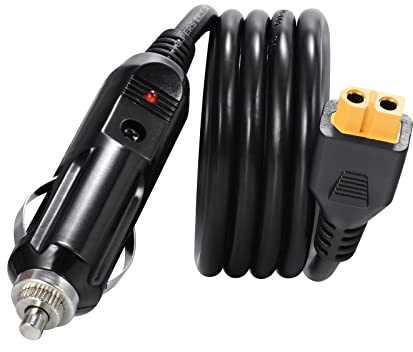 12V 24V Zigarettenanzünder auf XT60 Anschlusskabel Auto Ladegerät Adapter passt tragbare Power Station Lithium Akku Pack Drohne Modell Arcraft Charge,Weit verbreitet Auto LKW Bus Van Boot RV Reise