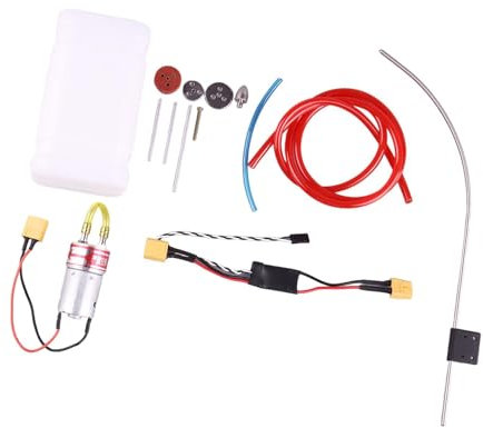 EHJRE Elektrische Flugzeug-Zahnradpumpe, Mini-Wasserpumpe, auslaufsicher, einfach zu handhabende Rauchpumpe, Benzinmotorpumpe für Modellflugzeuge, Pumpensatz