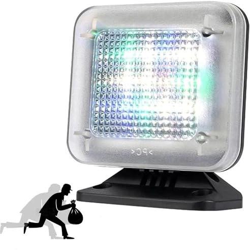 BFFDBFG Simulateur TV LED de Sécurité de Nuit, Faux Simulateur TV Anti-cambrioleur avec Minuteur pour La Sécurité à La Maison et Protection Contre Le Cambriolage