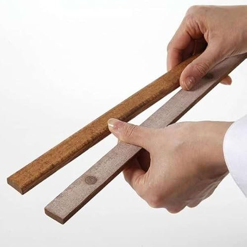DisplayLager Wood Posterleiste Hänger aus Holz, Magnetisch – 50 cm Satz, Buchenholz, Holz Poster Hanger mit starken Magnete 0.28 kg, 1 Count