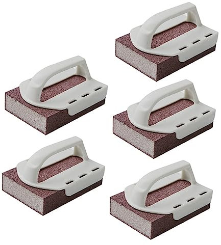 Holibanna Esponja De Esmeril Mango 5 Unidades Herramienta De Limpieza Potente Nanométrica para Cocina Ollas y Fregaderos Estropajo Duradero Multiusos