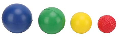 4 Stück Griffkrafttrainer, Handstärkungsgeräte, Handübungsball, Klavier, Fingertraining, Griffstärkung, Muskelquetschen, Ei