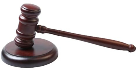 Muuookka Marteau de Juge, Jouet, Vente Aux Enchères, Marteau avec Bloc pour Avocat, Outils à Main Robustes