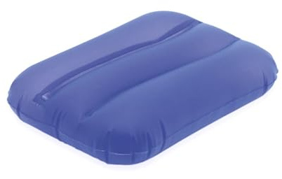 noTrash2003 Aufblasbares Strandkissen 29 x 19 cm – Inflatable Beach Pillow aus PVC, leichtes Schwimmkissen, Kopfkissen & Reisekissen für Strand, Pool, Urlaub, Sonnenliege, Camping & Reise