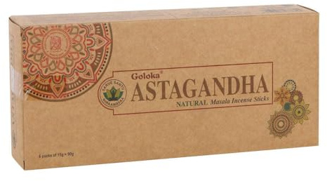Goloka Wierook Organica Astagandha (6 pakjes)