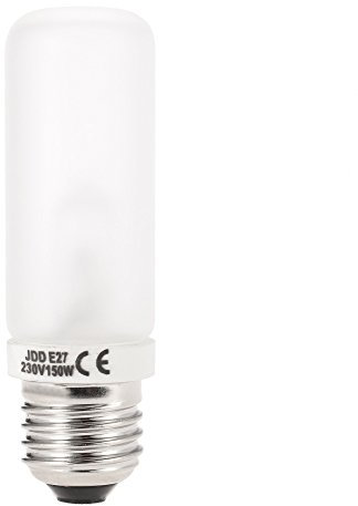Andoer JDD E27 150W lampadina, E27 Studio Strobe Fotografia Modeling Flash Light Bulb Tubo Della Lampada 220V-240V