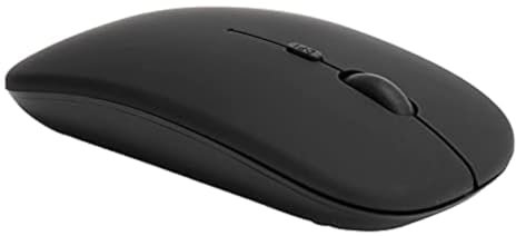 Sxhlseller Mouse Negro Inalámbrico Bluetooth 5.0 Oficina Silenciosa para OS X/Mi/Samsung Tabletas para Computadora Portátil Ratón Silencioso Seguimiento Preciso Ligero Y Portátil Negro