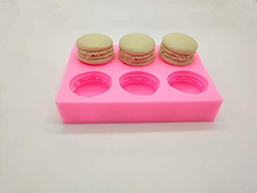 Moule à gâteau en silicone en forme de macaron – Moule à chocolat en forme de macaron – 1 pièce