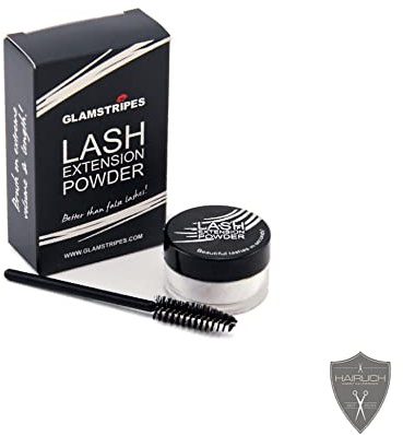 Hairlich® Glamstripes, Wimpernverlängerung, Wimpernextensions mit Fasern, Puderfasern, Wimpernvolumen, Wimpernverdichtung, Wimpern, Lashes Set, lange Wimpern ohne Kleber, Lash