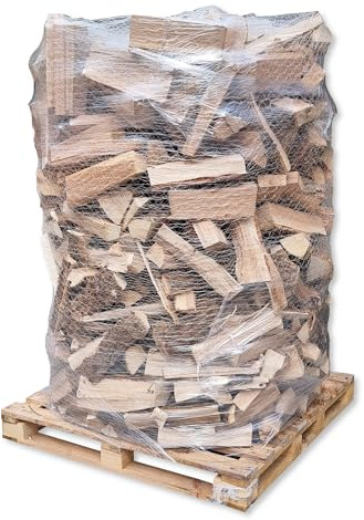 1,6 m³ / SRM Brennholz Buche 33 cm Scheitlänge PEFC-zertifiziert Made in Bavaria Premium Kaminholz Scheitholz Kamin Ofenholz Feuerschale Lagerfeuer Buchenholz trocken | 1 Paletten | Energie Kienbacher