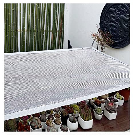 LIGUOYI Toldo Resistente A La Rotura Permeable Lona Multifunción, Bloquear 75% UV Lámina De Aluminio, Protección De La Privacidad para Balcón Pergolas Baratas para Jardin con Cuerda Libre