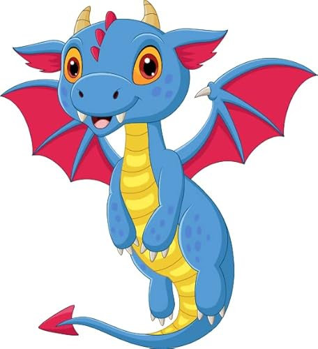 U24 Aufkleber lustiger Drache 30 x 33 cm Autoaufkleber Sticker Konturschnitt