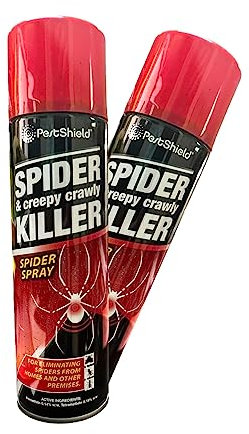 ZYBUX - Pestshield 2 x Spider & Creepy Crawly Insect Killer Spider Spray No More Spiders 200ml