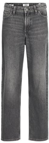 JACK & JONES barn baggy fit jeans JJIALEX JJORIGINAL MF 992 SN JNR Baggy Fit jeans Junior, Grå denim, 164