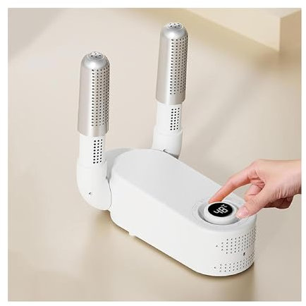 CORECHAIN Shoes Dryer Ski Boot Dryer,Portable Folding Design Boots Dryer with Heat Fan and Timer Glove Dryer & Boot Warmer for Different Types of Footwear