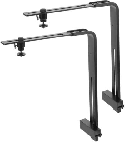 TOYANDONA Verstellbarer Aquarium Lampenhalter Aluminium Aquarium Lichtständer für Süß Meerwasseraquarien Robustes Fischbecken Lampengestell für Präzise Pflanzenbeleuchtung