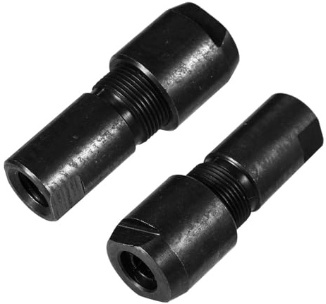 4pcs Angle Grinder to Straight Chuck Adapter Set, 3mm/0.12in 6mm/0.24in Angle Grinder Conversion Kit with 5/8-11 Arbor for Grinding Polishing Carving Tools Drill Press Cutting Attachments Accessories