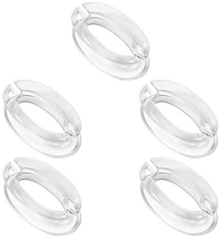 5 Pack Blind Cord Holder,Childproof & Pet-Friendly Blind Cord Organizer, Transparent Window Blind Cord Winder, No-Drill & Wall-Safe Design for Window Blind
