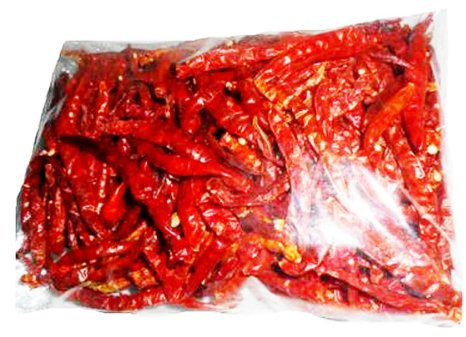 Thai Whole Dried Chile Peppers Very Hot 100g. (Seed Jinda)