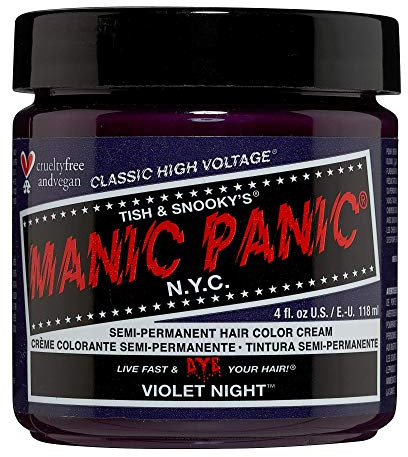 Manic Panic Classic Semi-Permanent Hair Dye 118ml (Violet Night)