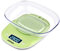 G3 Ferrari G20066 Wendy Bilancia da Cucina, Ciotola 0,8L, Display alta luminosità, Sensore ad alta sensibilità, 1 gr/5 Kg, Verde
