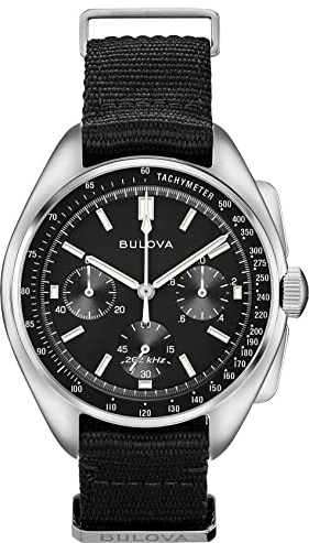 Bulova Reloj Cronógrafo para Hombres de Cuarzo con Correa en Nailon 96A225