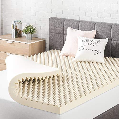 Best Price Mattress 7,6 cm ägglåda, minnesskum, madrassöverdrag med kopparinfusion, CertiPUR-US-certifierad, tvilling, beige, 7,6 cm färsk kopparinfusion