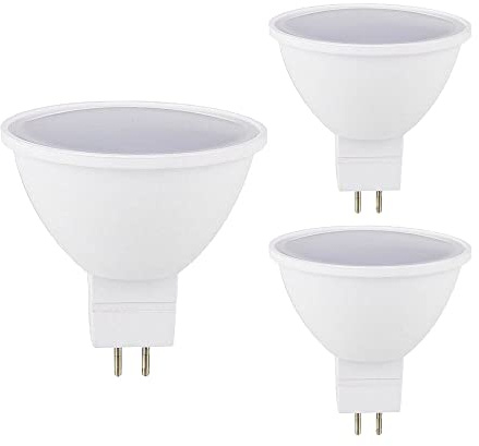 OUKAIDE Lot de 3 Ampoules LED MR16 GU5.3 7W Blanc Chaud 3000K MR16 Projecteur 70W Équivalent, Réflecteur Spot LED GU5.3 MR16 700LM AC 85-265V Non Dimmable