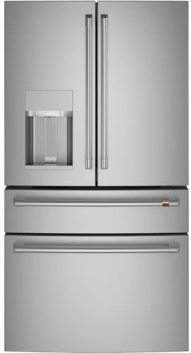 Café CXE22DP2PS1 22.3 Cu. Ft. Stainless French Door Counter Depth Smart Refrigerator