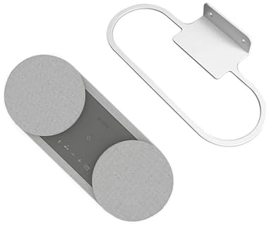 EUGOOCX Soporte de pared inalámbrico para barra de sonido Sony HT-AX7, altavoz Bluetooth portátil para sistema de cine en casa, color blanco
