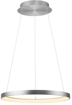 Paul Neuhaus LED-Pendelleuchte - 57 x 180 cm - 1-flammig - Aluminium - dimmbar (grau)